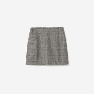 Everlane Wool Mini Skirt